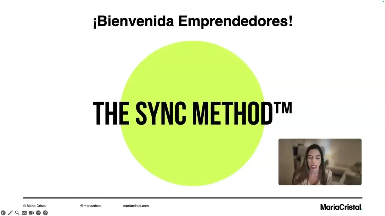 Cómo acceder y preparar tu Workbook para The Sync Method™ lesson poster
