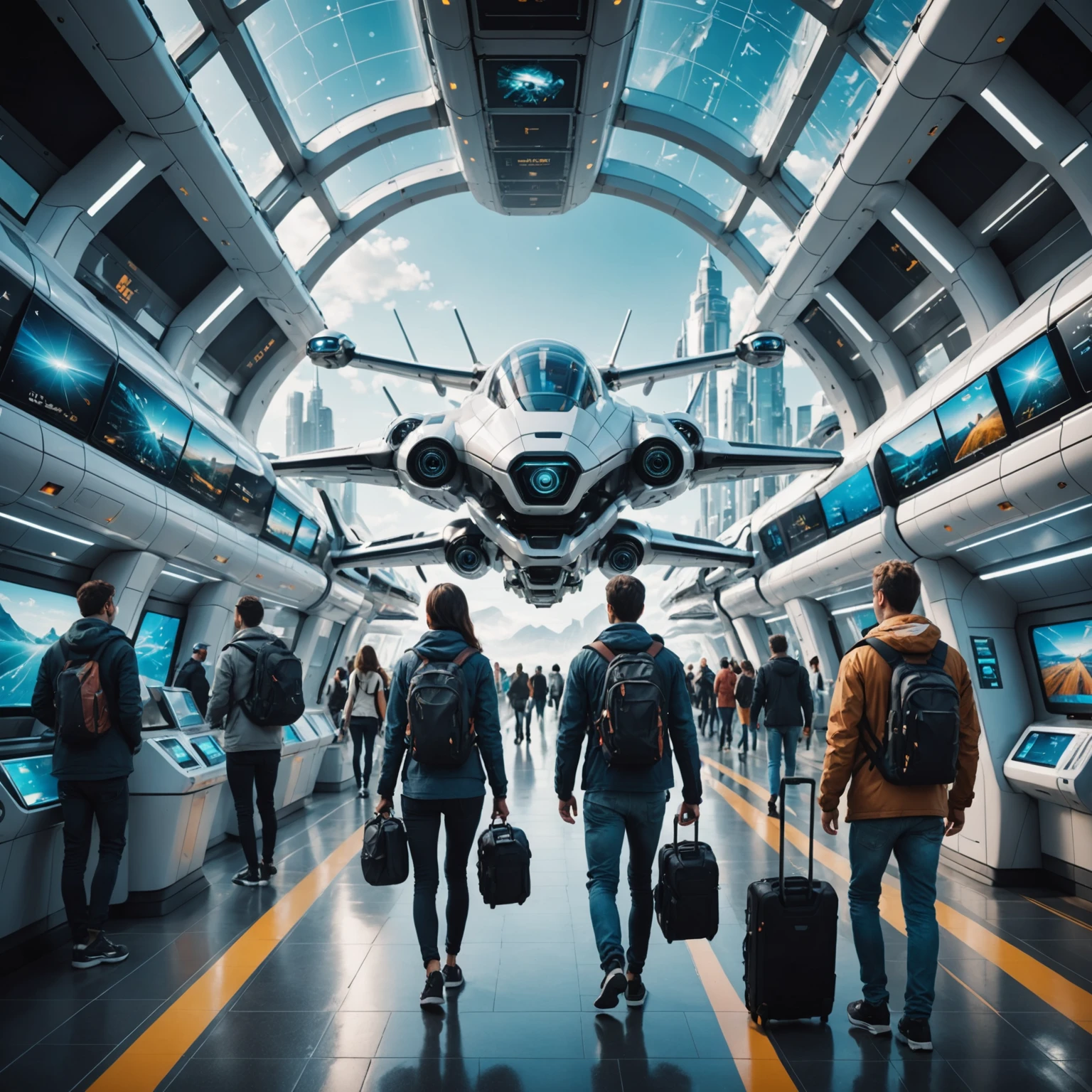 Module 9: Future Trends in AI Travel lesson poster