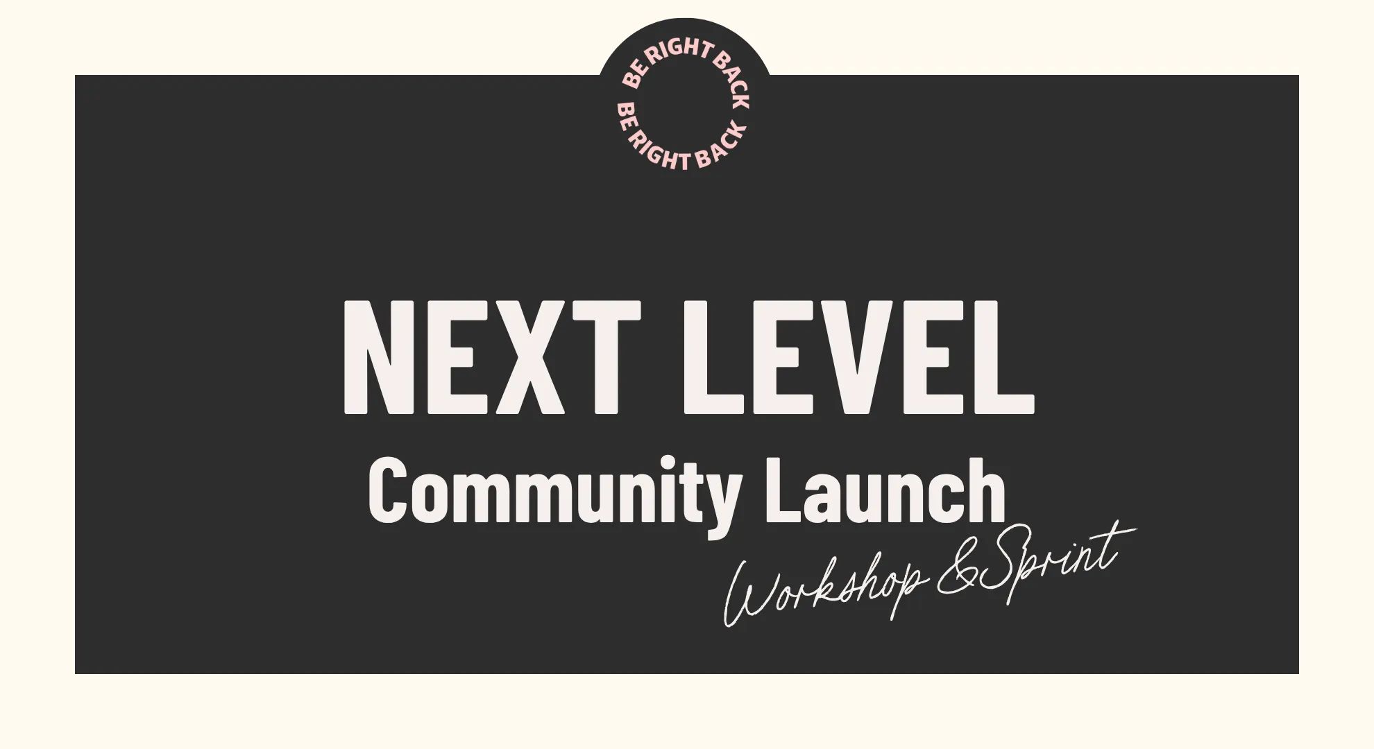 Community Launch
