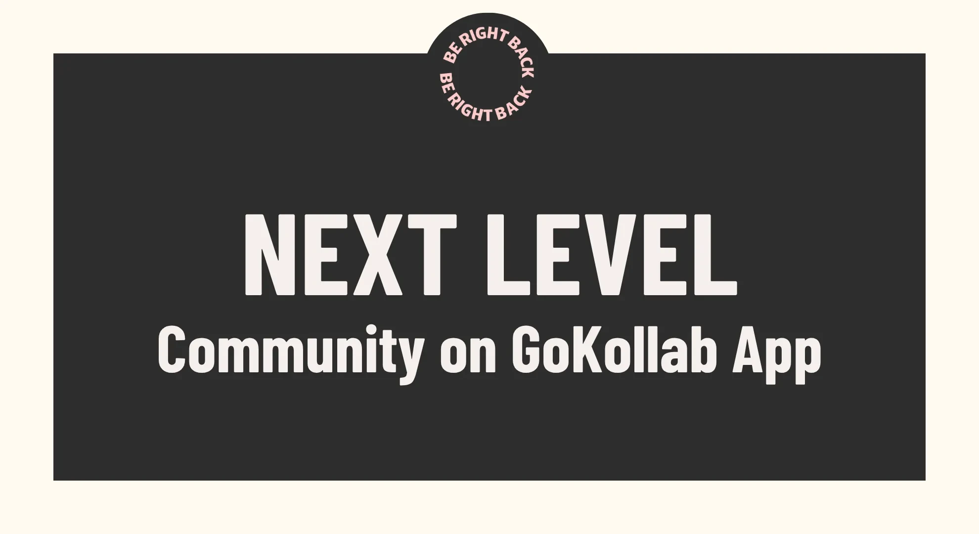 What your community and membership can look like: Mobile app version lesson poster