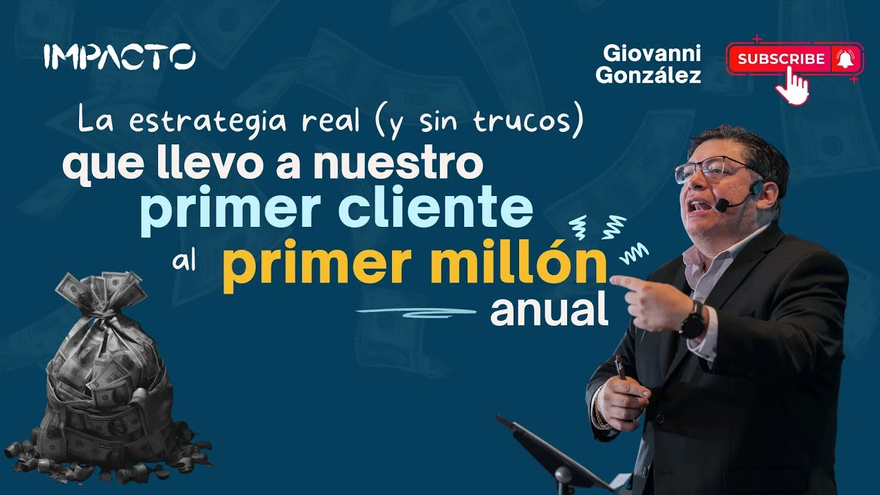 La estrategia real (y sin trucos) que llevó a nuestro primer cliente al millón anual lesson poster