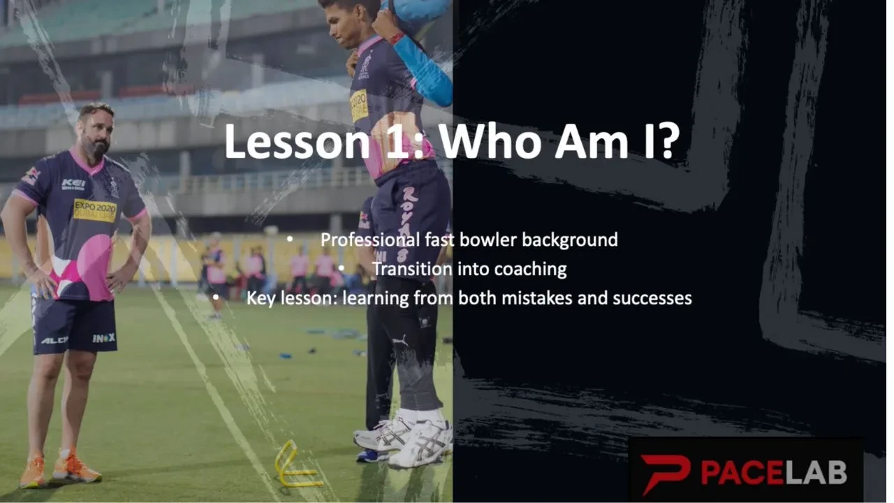 Lesson 1: Who am I? lesson poster