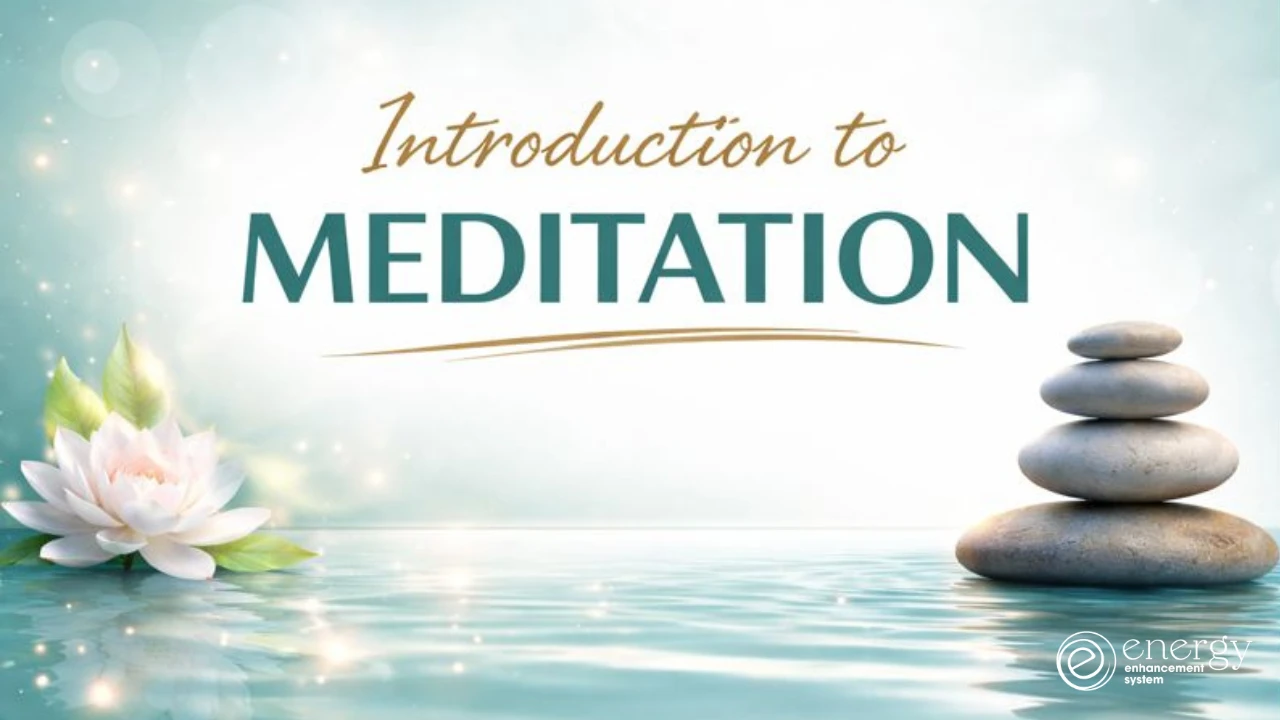 Introduction to Meditation lesson poster