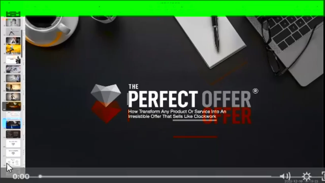 Perfect Offer Module 2 lesson poster