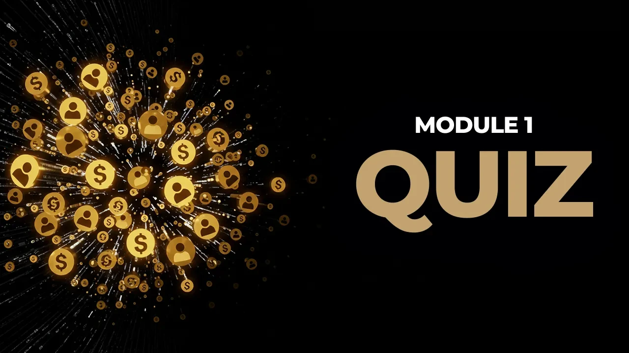 Module 1 Quiz lesson poster