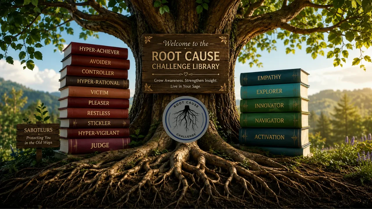 Welcome to the Root Cause Challenge Library lesson poster