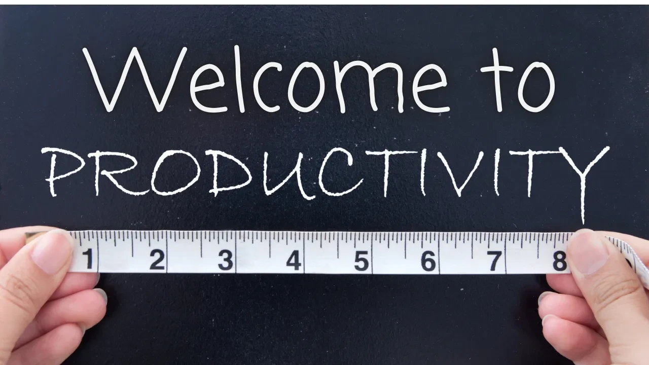 Welcome to the 3P Productivity Master Mind lesson poster