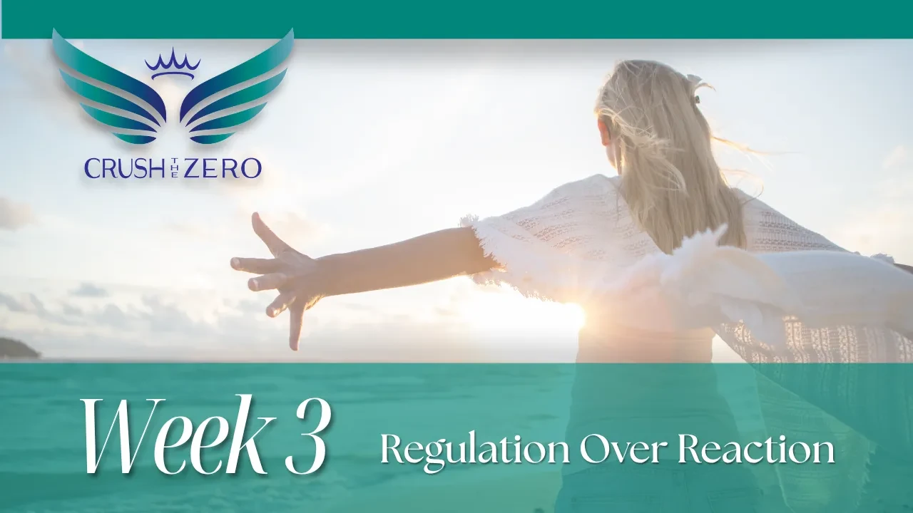 Week 3 - Regulation Over Reaction lesson poster