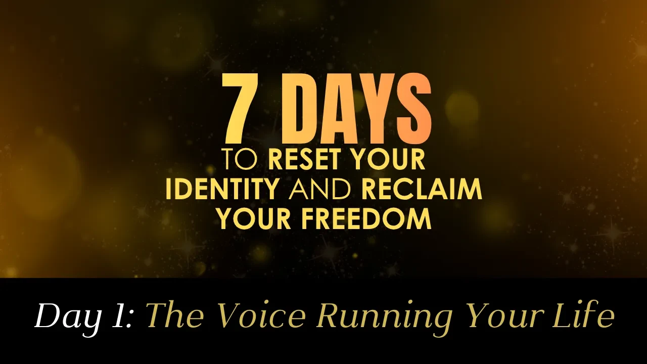 Day 1: The Voice In Your Head lesson poster