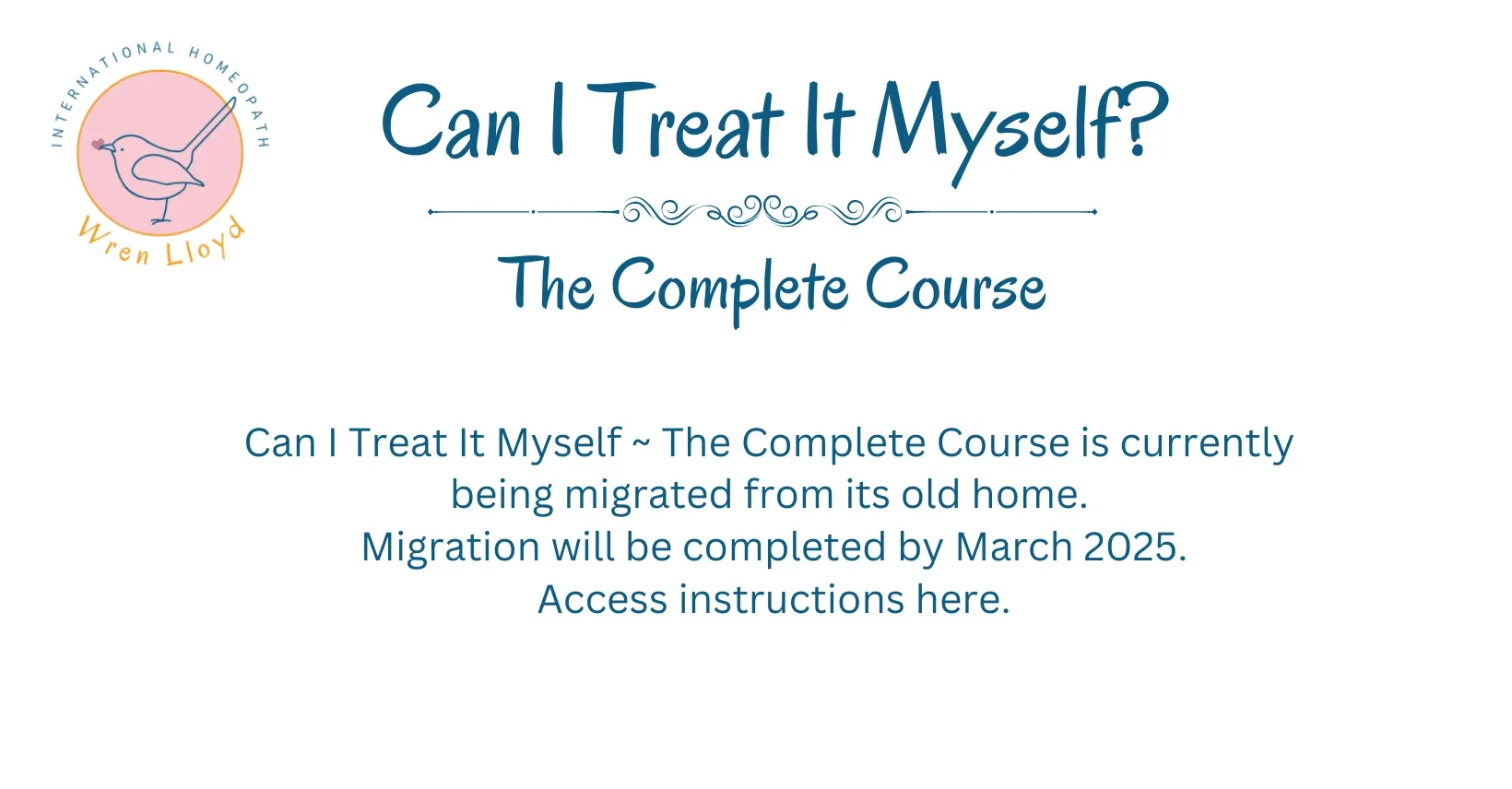 Welcome Aboard! The Course Is Currently Migrating From Its Old Home lesson poster