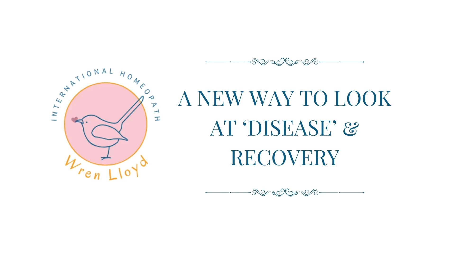 A New Way To Look At Disease and Recovery lesson poster