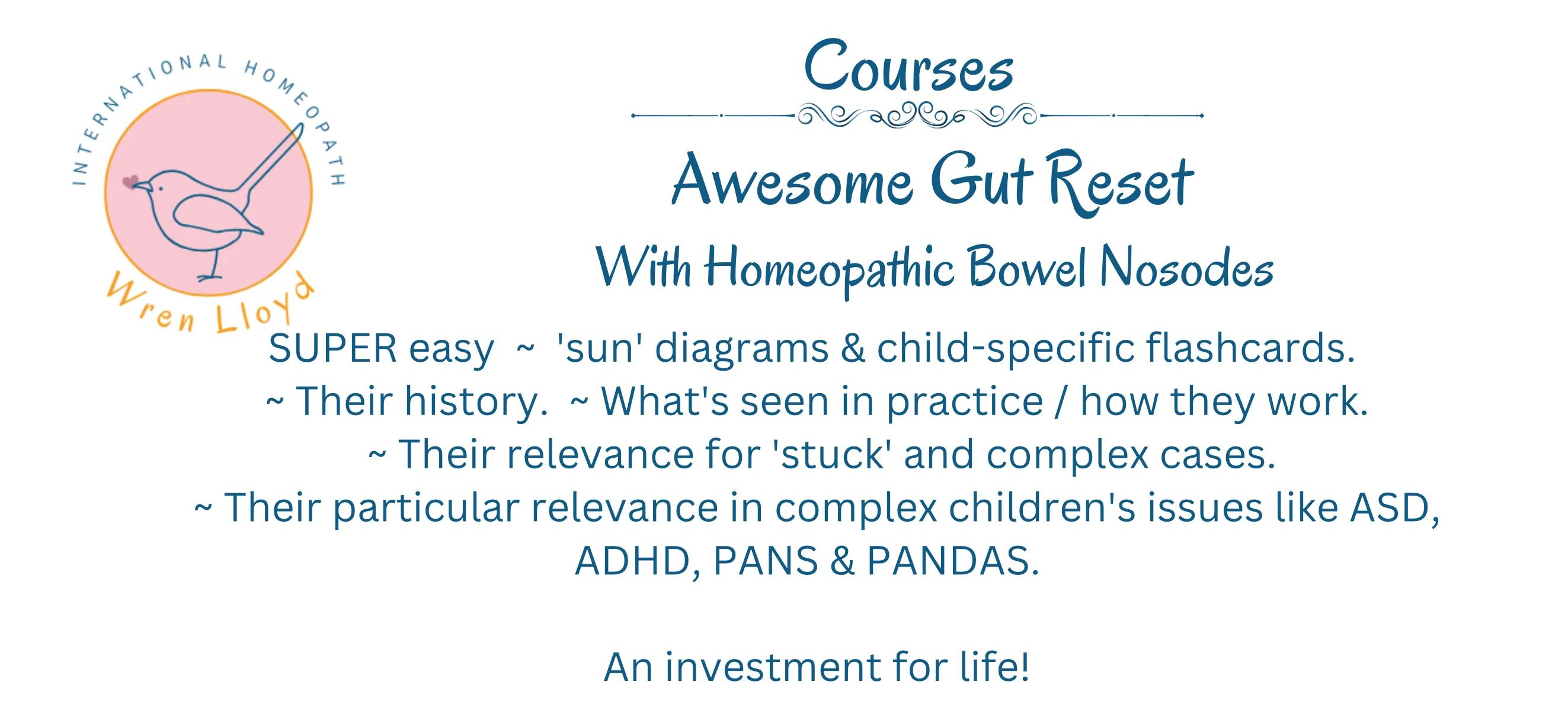 Awesome Gut Reset with Homeopathic Bowel Nosodes