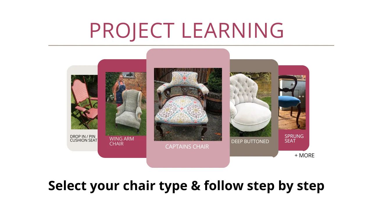 Project Learning- traditional upholstery