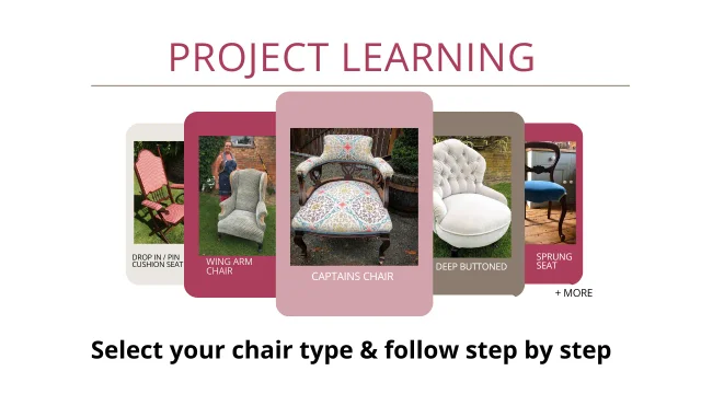 Project Learning- traditional upholstery