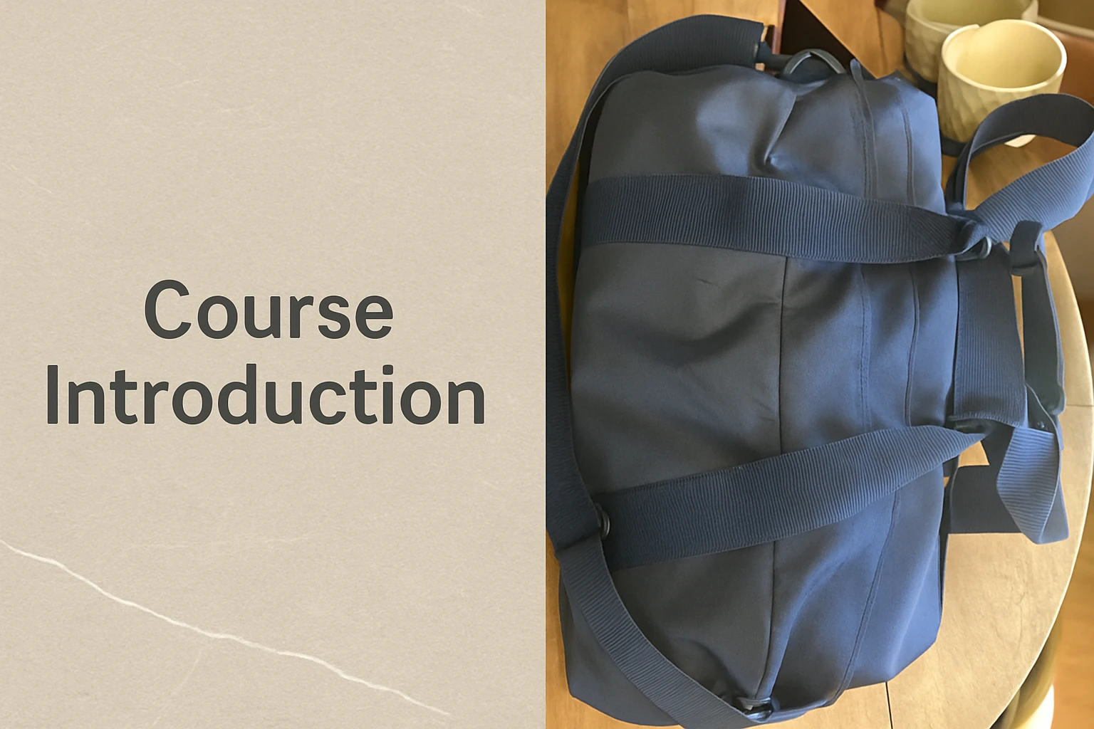 Course Outline lesson poster