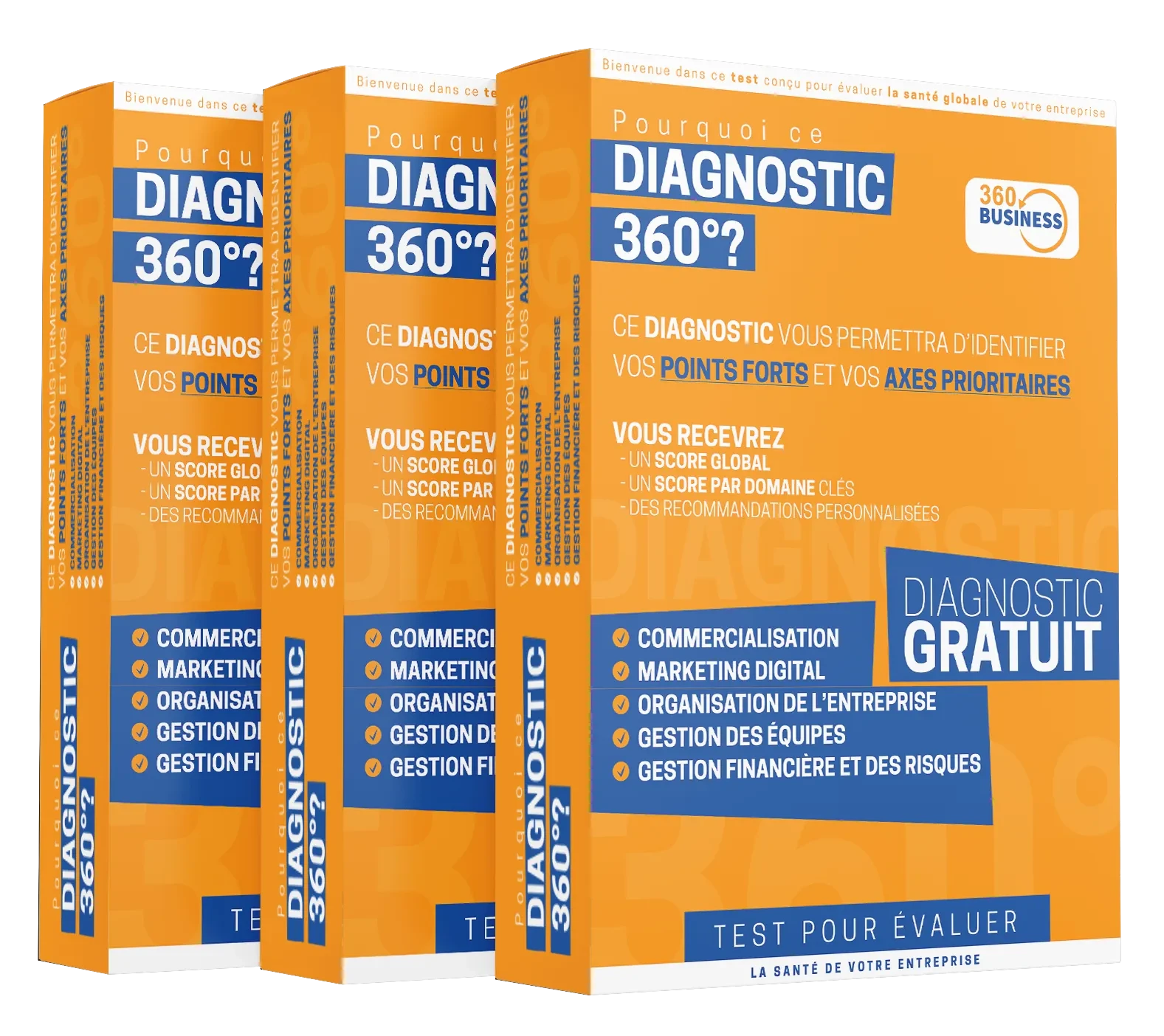 Diagnostic 360° de votre entreprise lesson poster