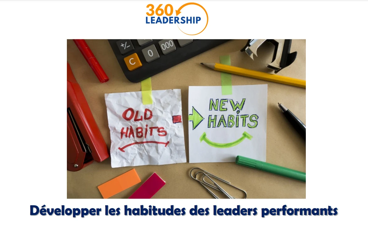 Développer les habitudes des leaders performants lesson poster