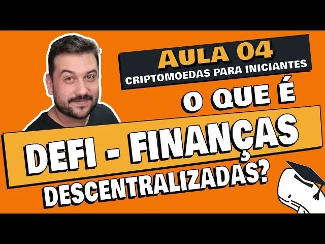 O que é DEFI, Finanças Descentralizadas lesson poster