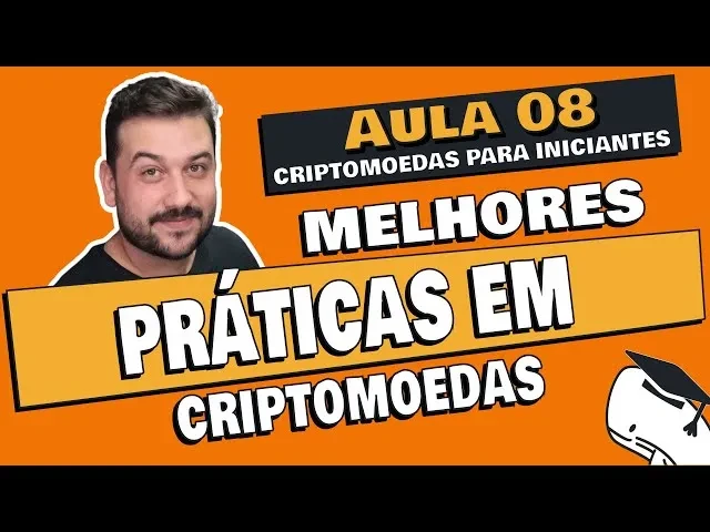 Melhores práticas em cripto moedas lesson poster