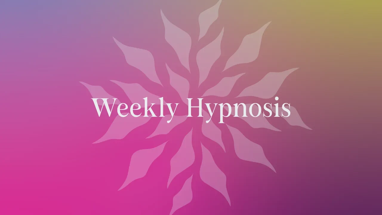 Hypnosis Video lesson poster