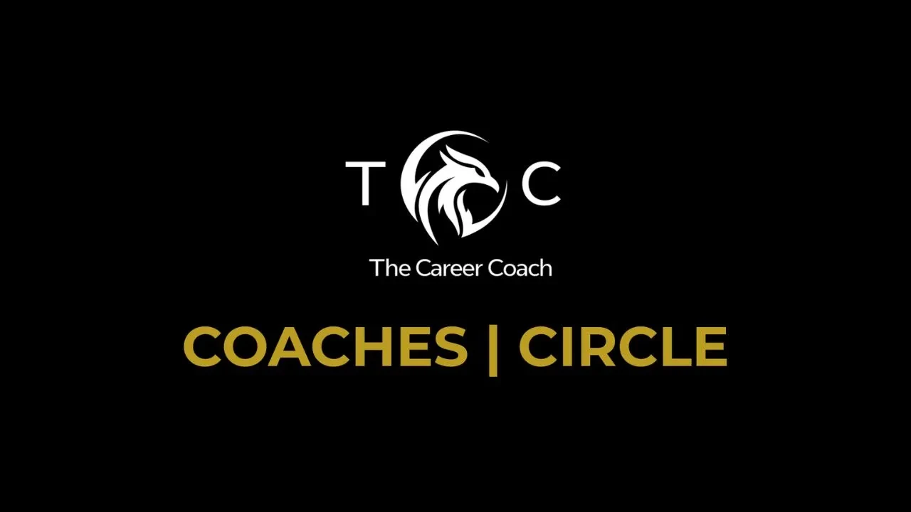 Welcome to The Coaches Circle lesson poster