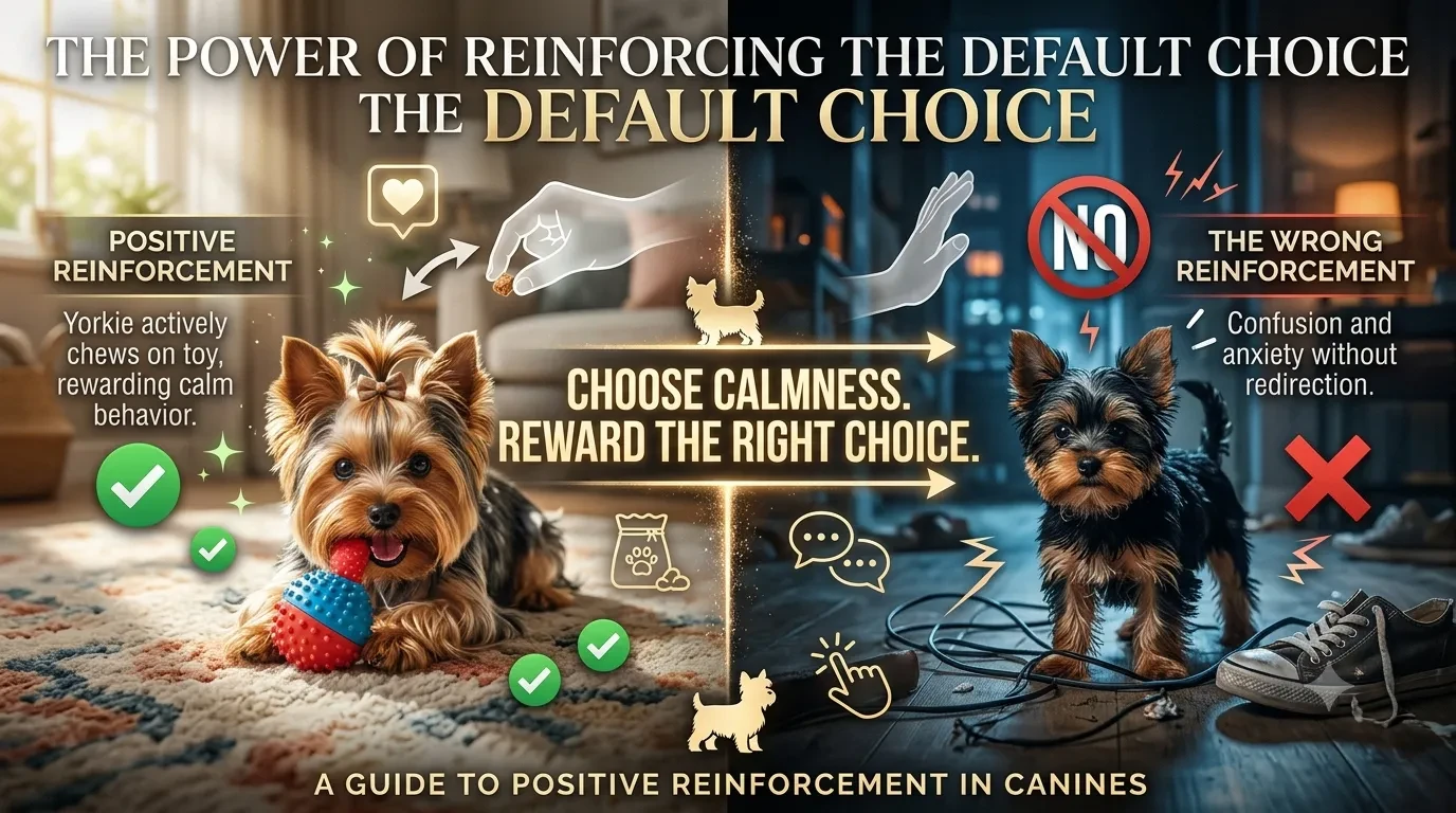 2. Why Your Yorkie Barks at Everything (The Real Reason, Not the Myth) lesson poster
