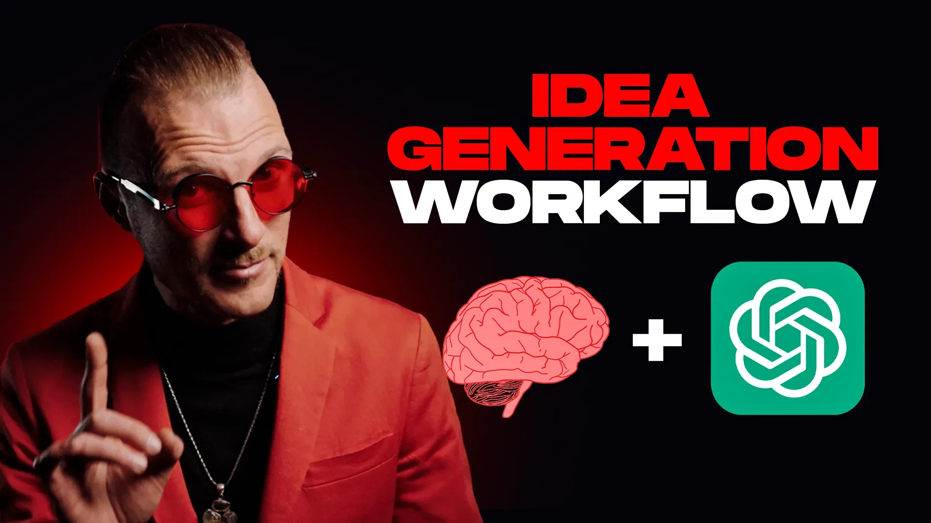 Idea Generation: Full Creative Process with AI lesson poster
