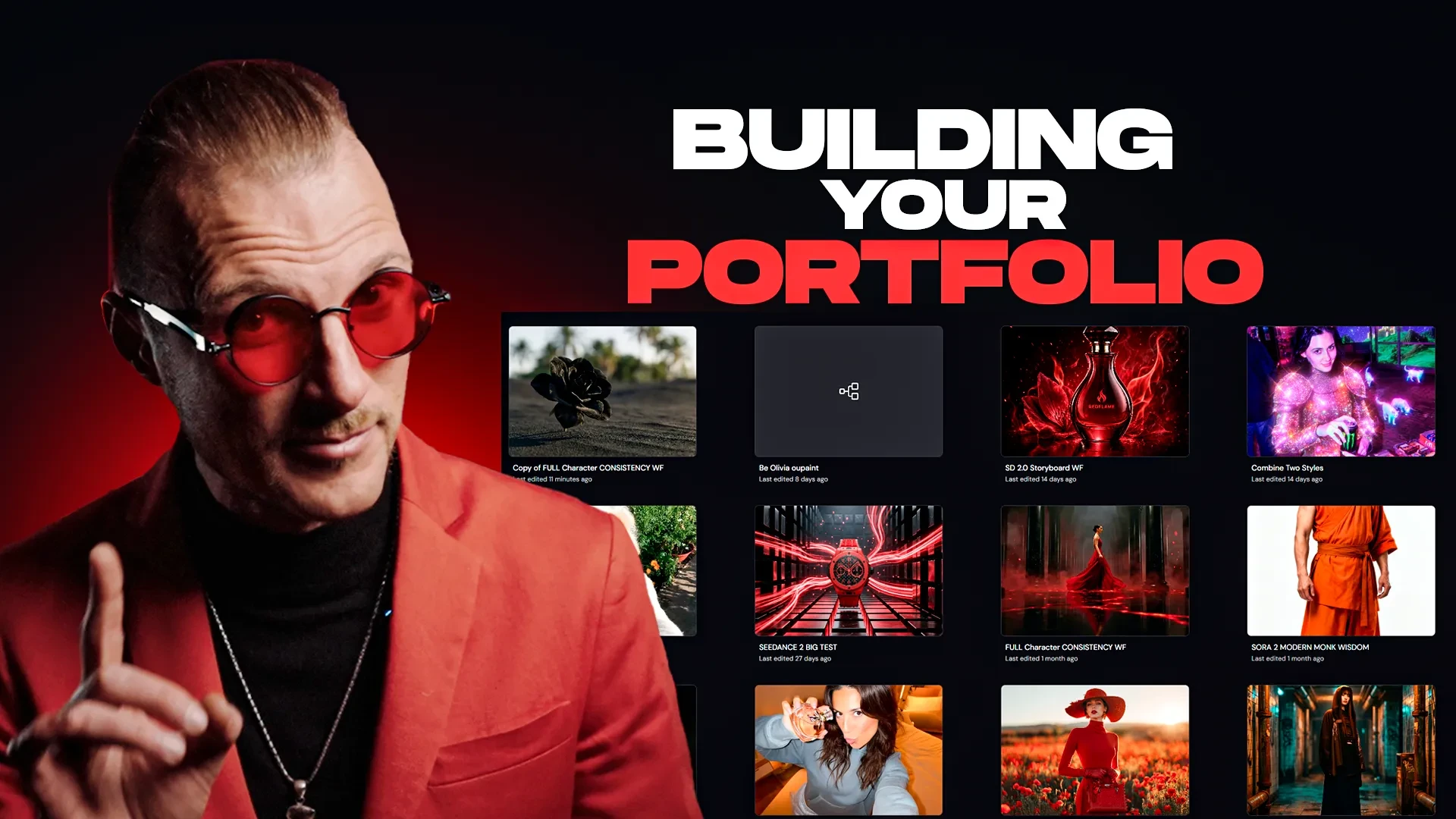 BUILD YOUR PORTFOLIO From Scratch (Step-by-Step Guide) lesson poster