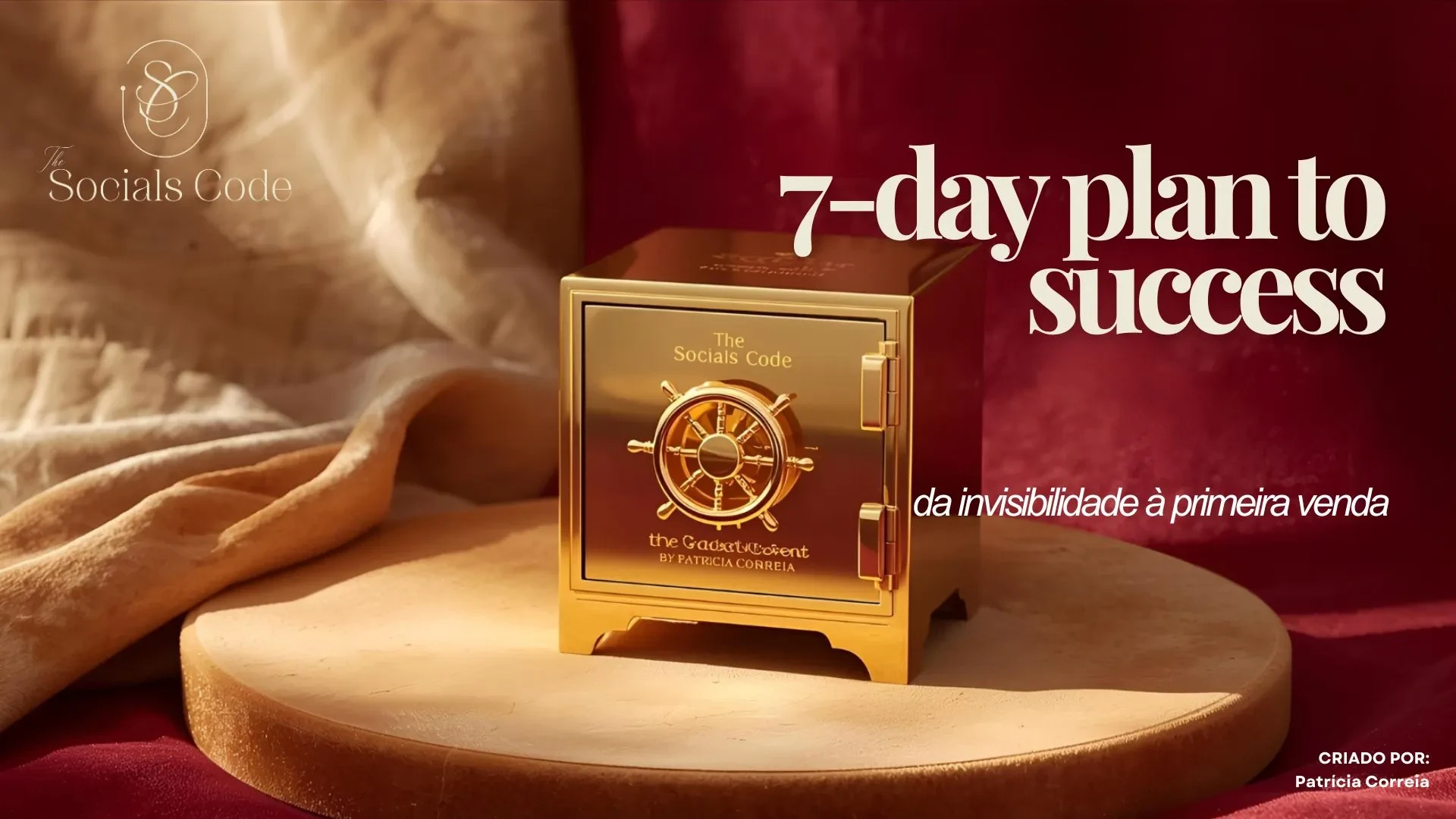 PLANO 7 DIAS lesson poster