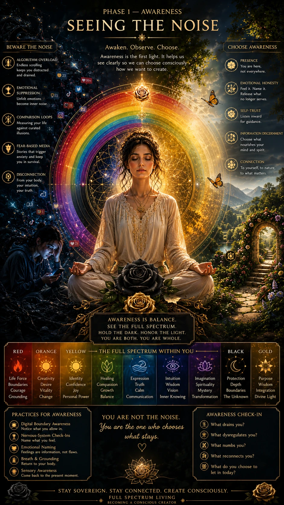 Lesson 1: Awareness lesson poster