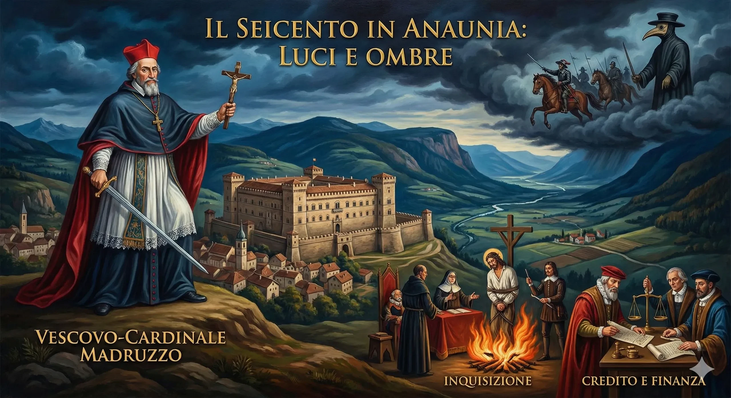 Anaunia Seicentesca: Tra Fede, Roghi e Finanza lesson poster