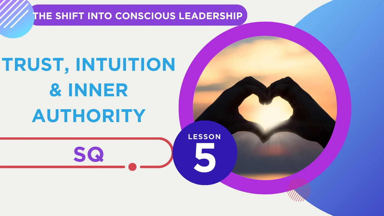 Lesson 5 — Trust, Intuition & Inner Authority lesson poster