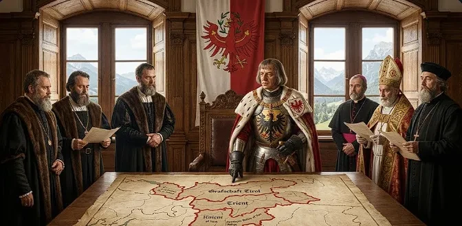 Massimiliano I e la Formazione del Tirolo Meridionale lesson poster