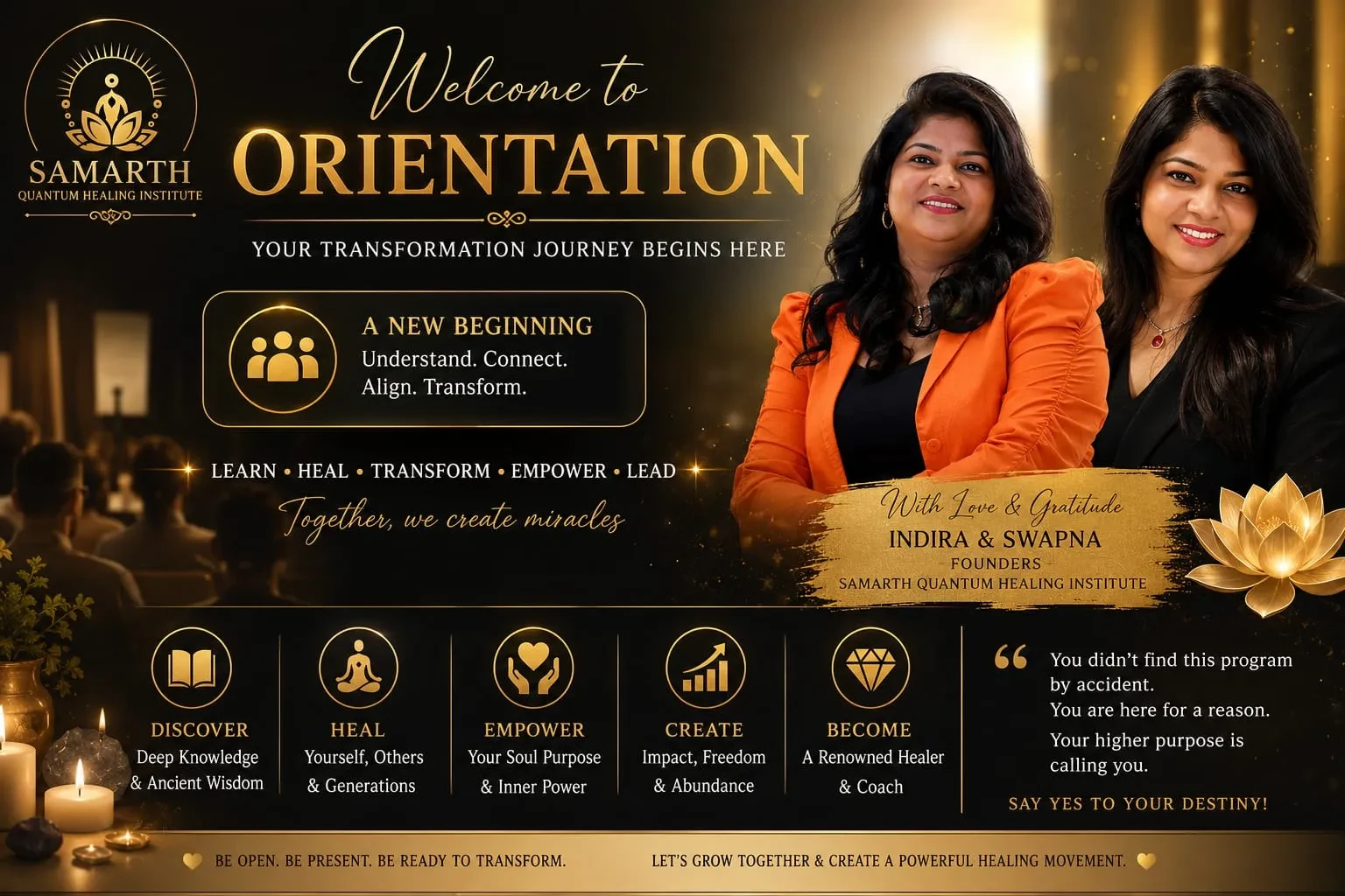 Welcome Aboard! WEEK 1 DAY 1 ORIENTATION SESSION BY INDIRA JULY BATCH 28 JULY 2026 - Jul 28 2026 lesson poster