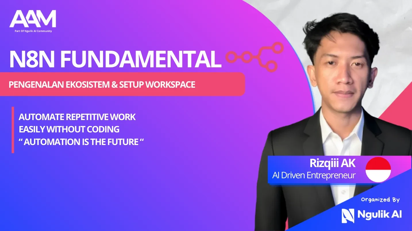 Pengenalan Ekosistem & Setup Workspace #1 lesson poster