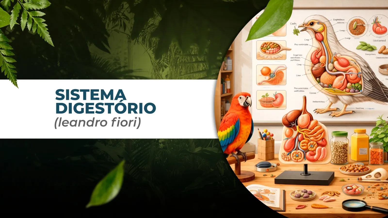 SISTEMA DIGESTÓRIO lesson poster