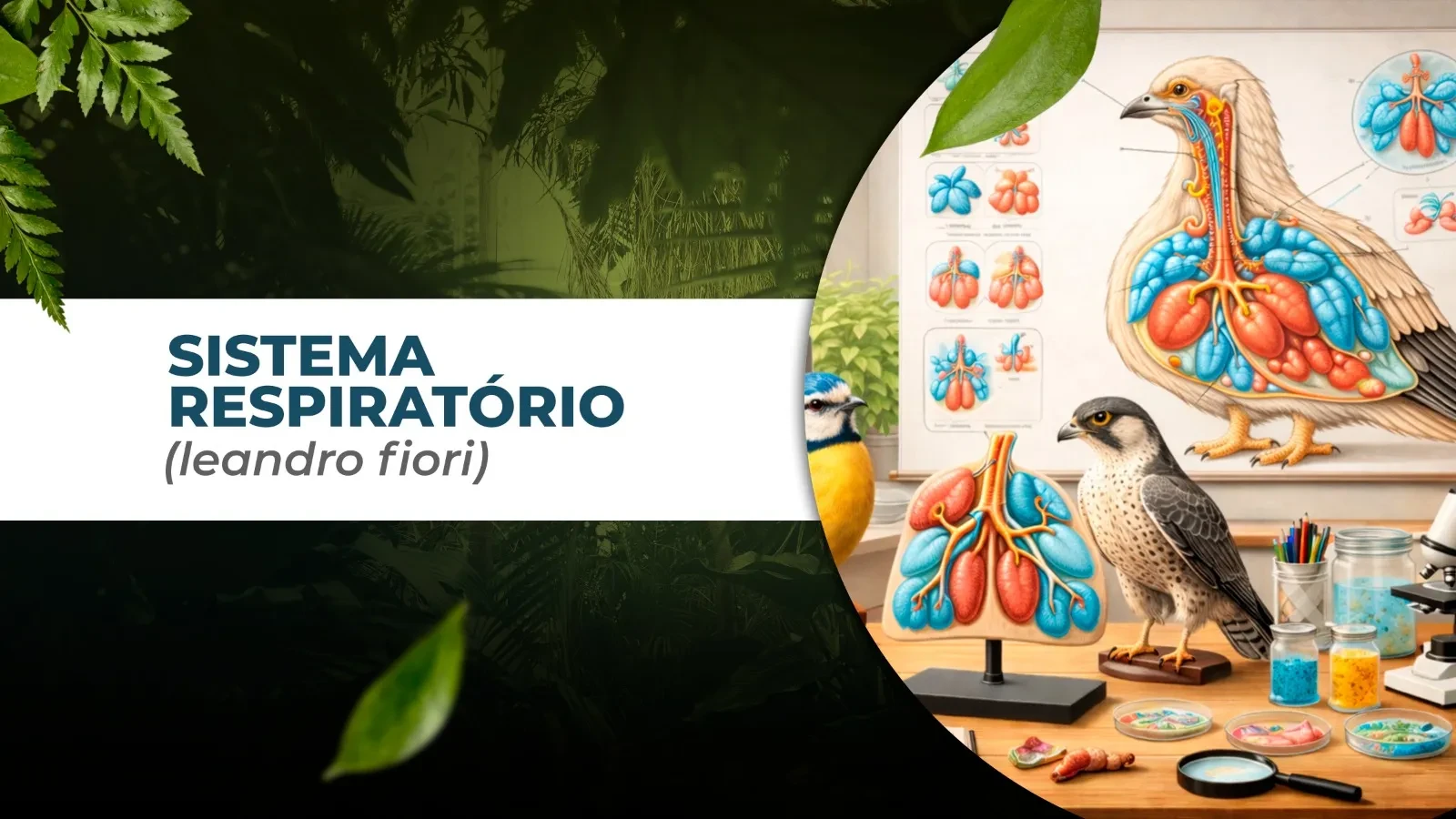 SISTEMA RESPIRATÓRIO lesson poster