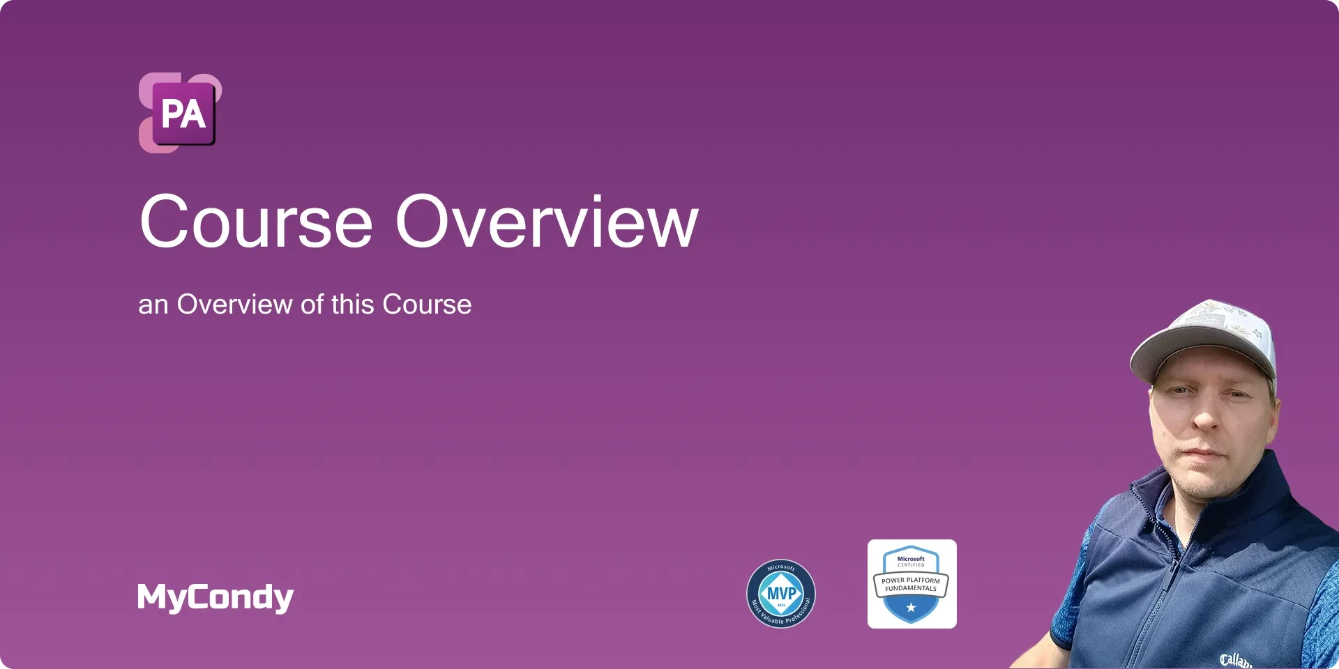 Course Overview lesson poster