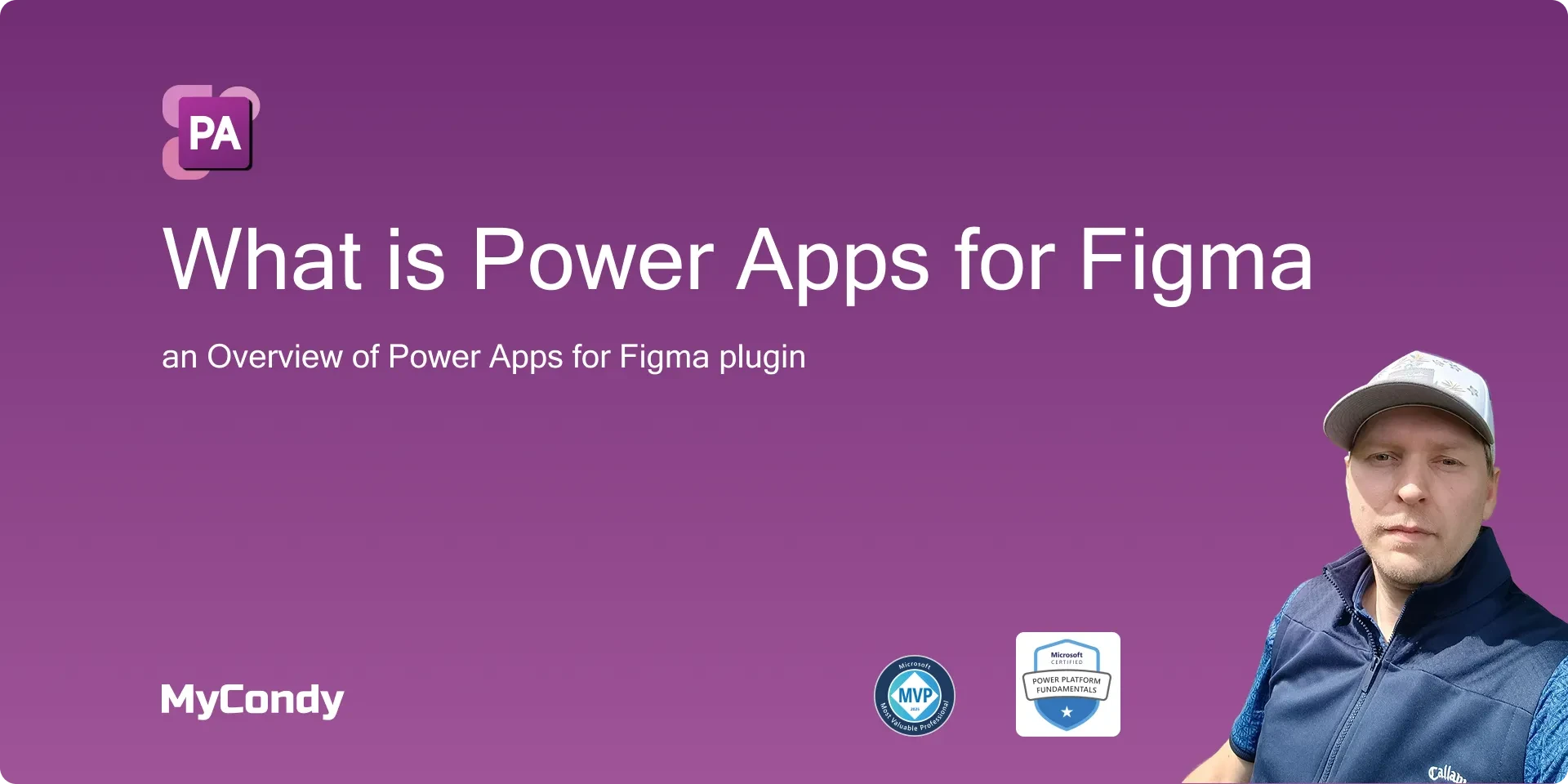 What is Power Apps for Figma? lesson poster