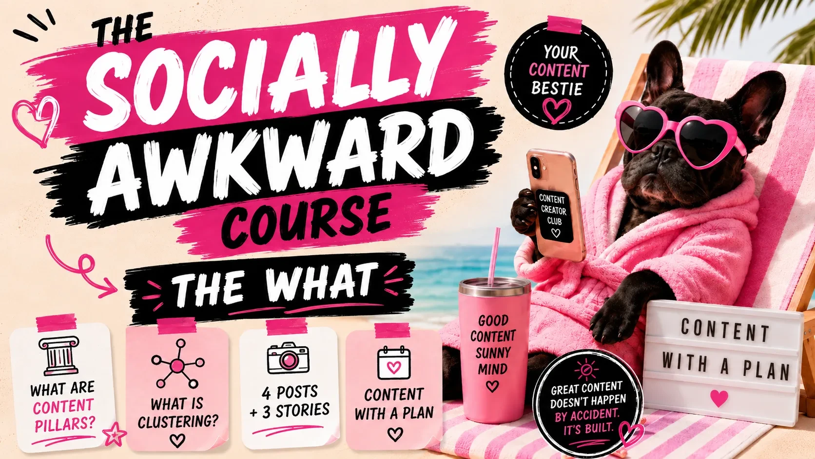 The What lesson poster