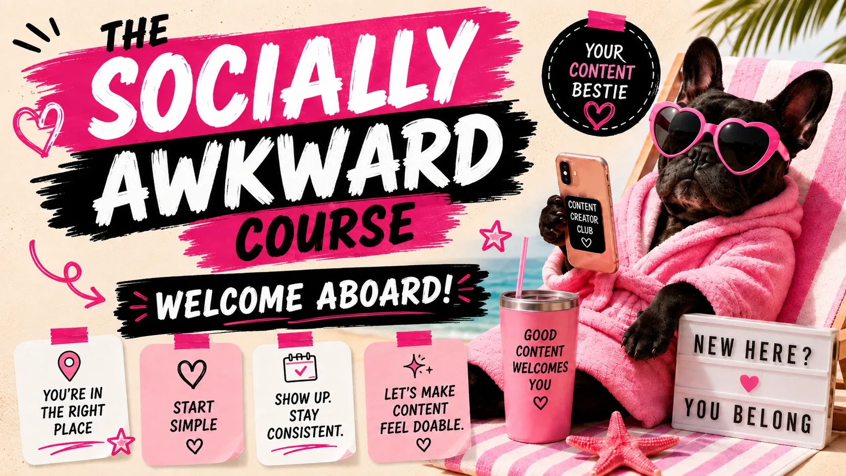 Welcome Aboard! lesson poster