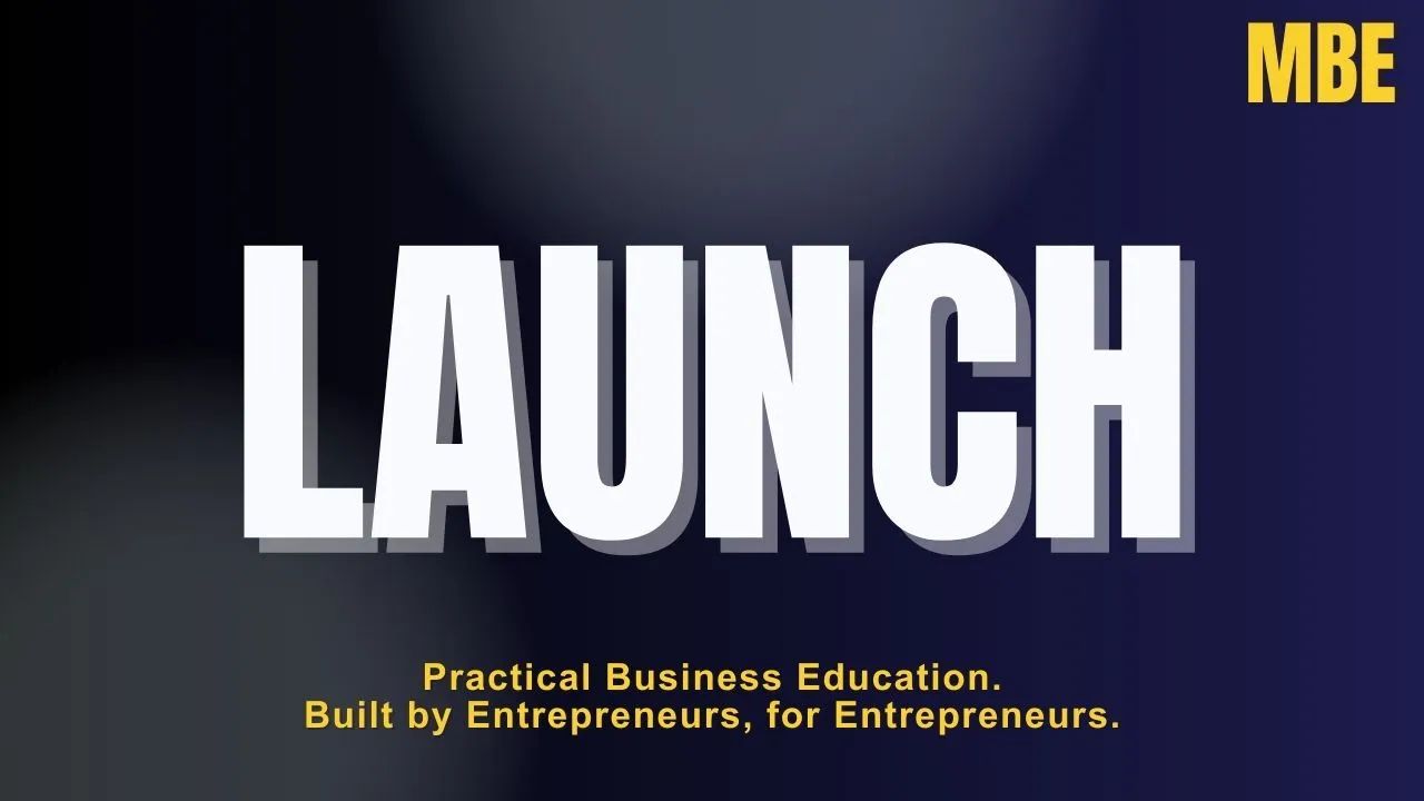 Follow a proven process to successfully build and launch your startup.