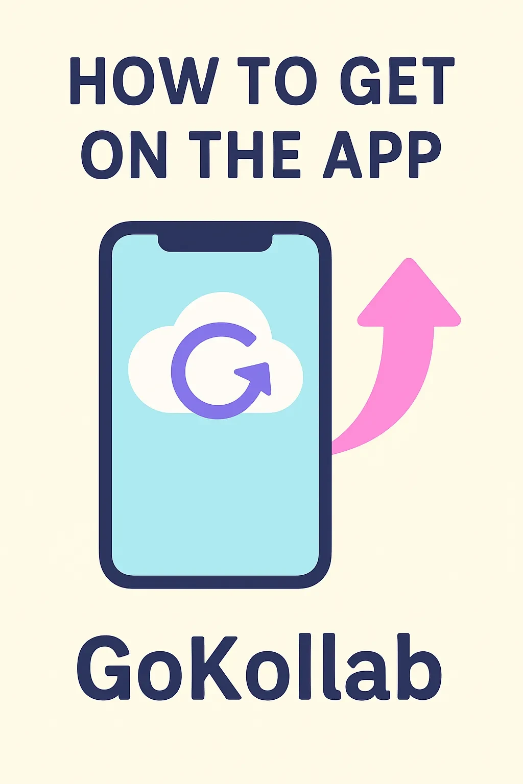 Getting on the App lesson poster
