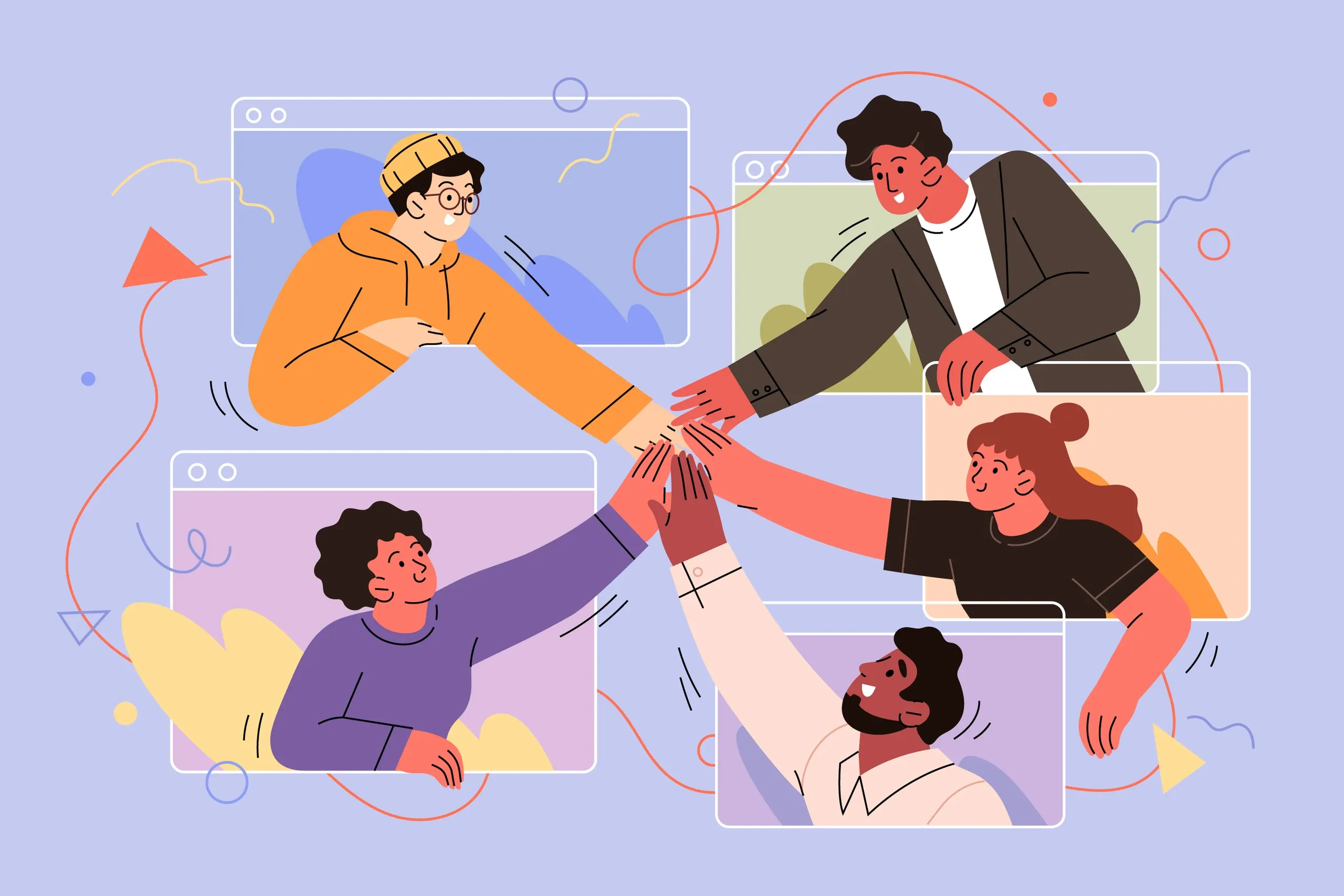 Togetherness lesson poster