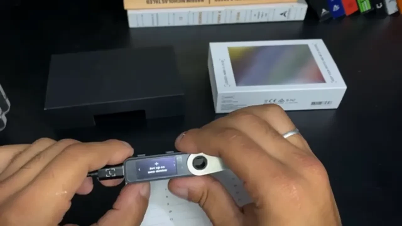 Configurando uma Ledger lesson poster
