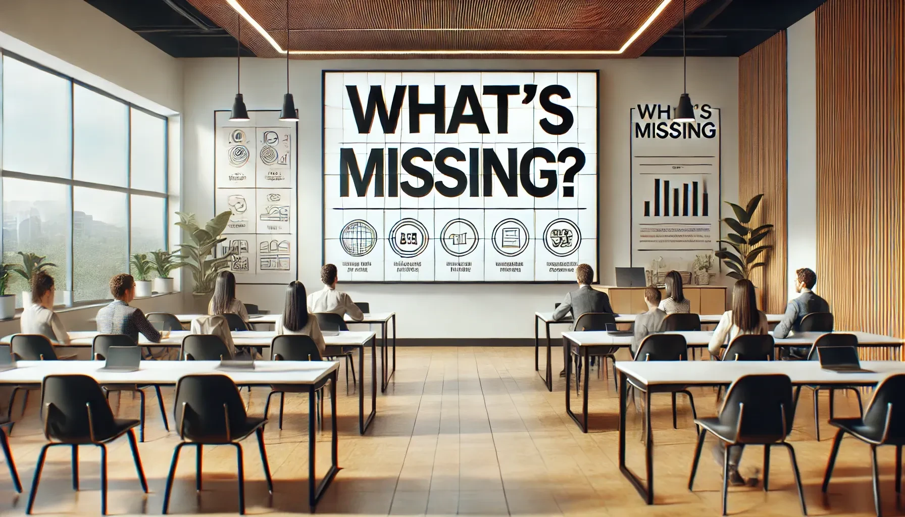 What's Missing? lesson poster