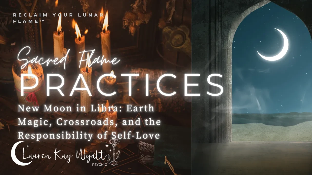Libra New Moon: Harmony of the Heart lesson poster