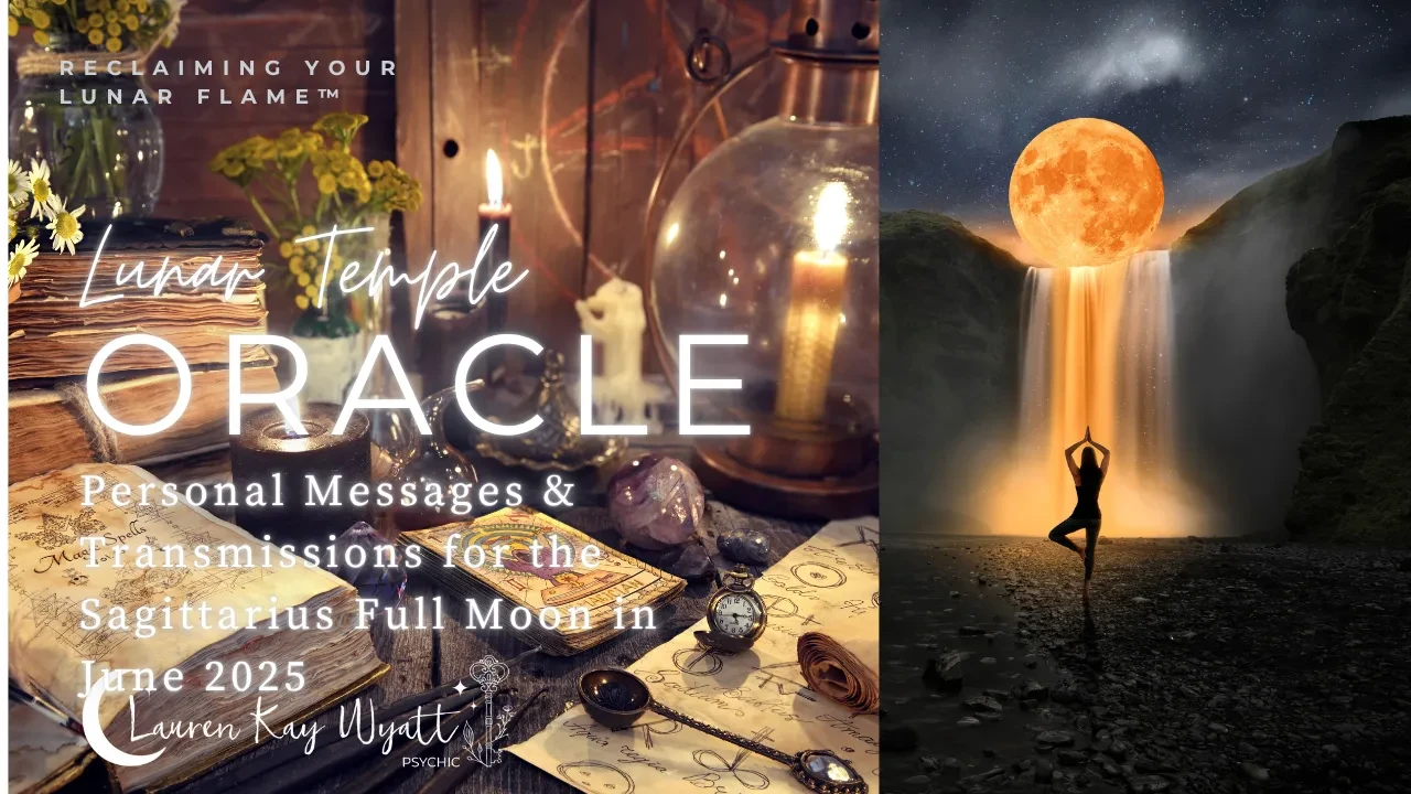 Sagittarius Full Moon Ritual: Root in Truth, Rise in Freedom lesson poster