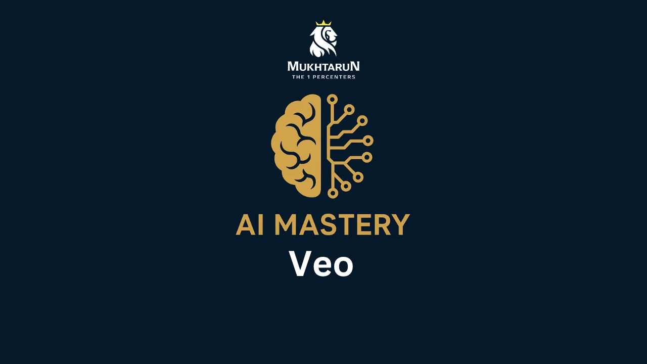 Veo google فديو كامل بالذكاء lesson poster