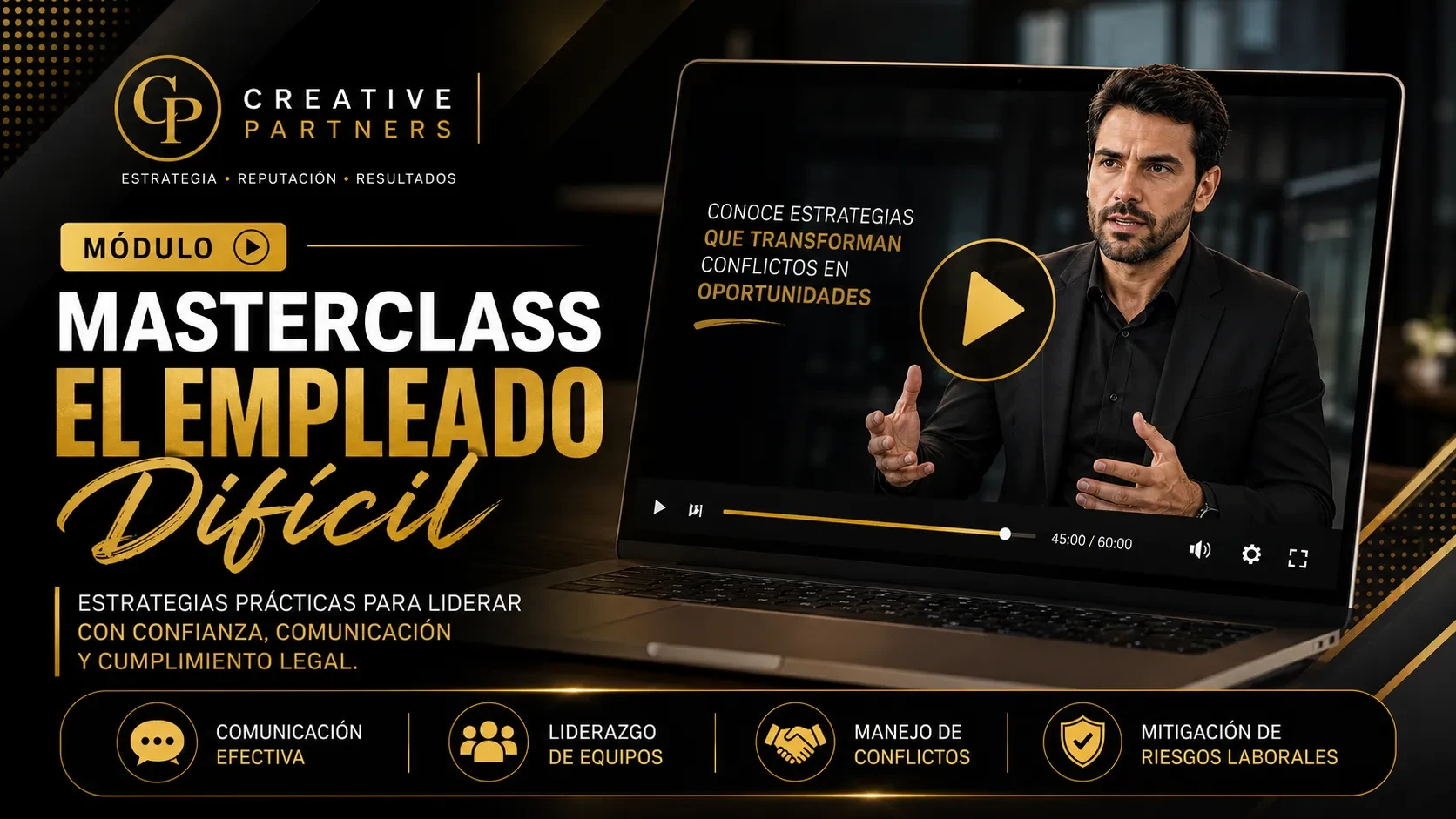 Módulo 1: Grabación Masterclass: Cómo manejar al empleado difícil lesson poster